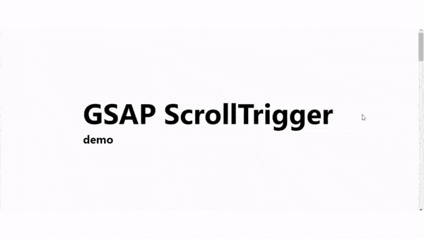 Scroll Animation Made Easy HTML, CSS, JS with GSAP ScrollTrigger.gif